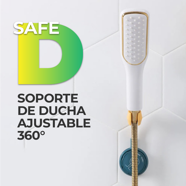 SafeD™ -  Soporte de ducha ajustable 360°