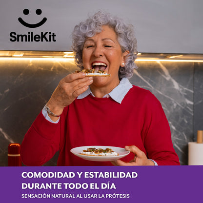 SmileKit™ - Ajuste perfecto para tu prótesis dental