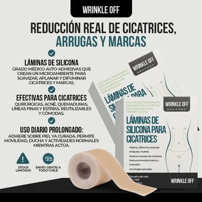 Wrinkle Off™ - Dormir, y despertar con menos arrugas.