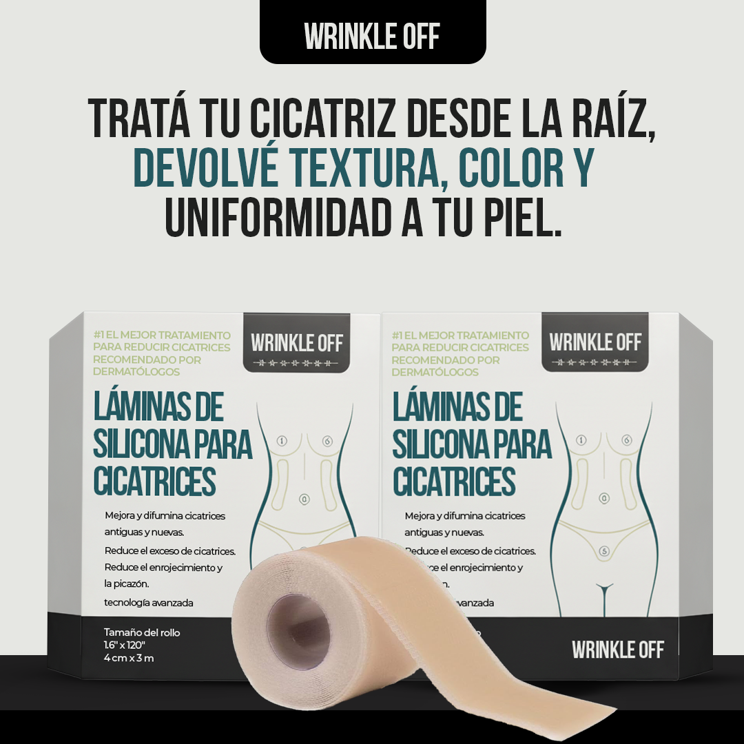 Wrinkle Off™ - Dormir, y despertar con menos arrugas.
