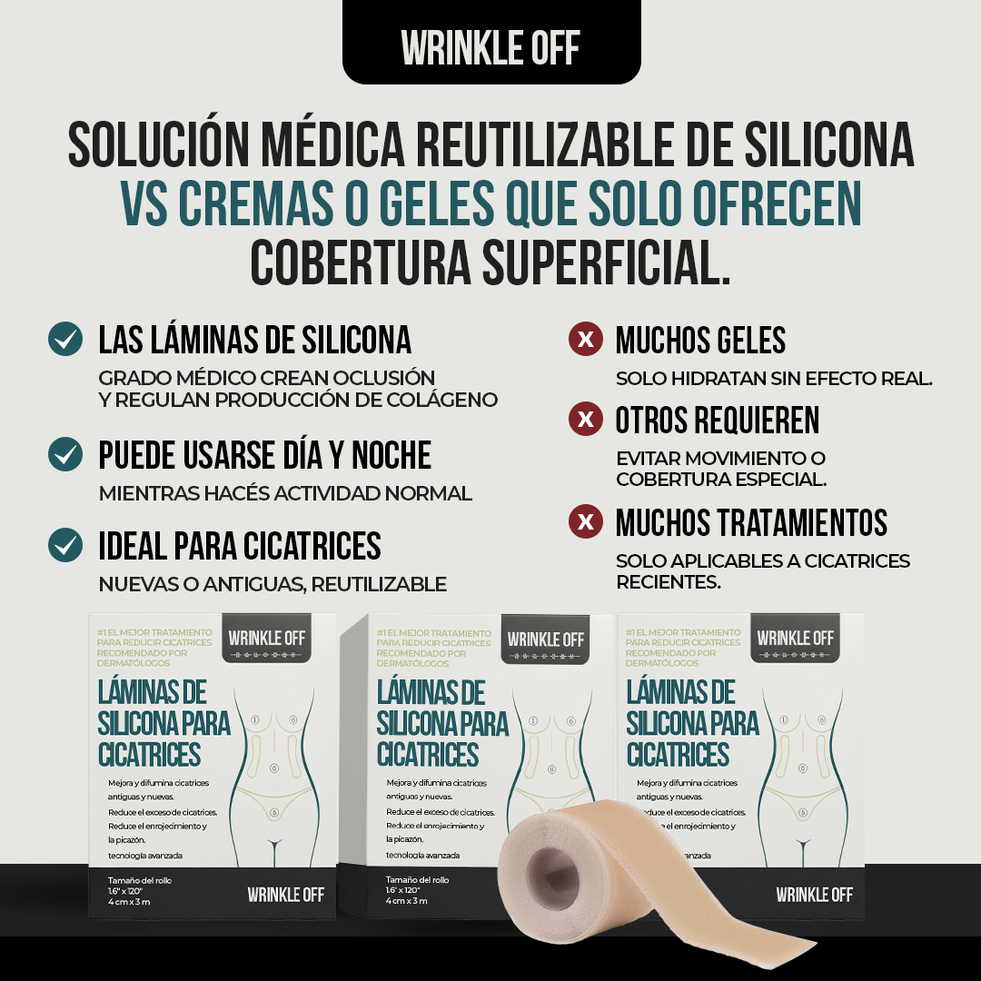 Wrinkle Off™ - Dormir, y despertar con menos arrugas.