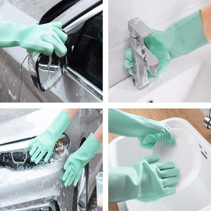 WashinGloves™ - guantes de goma de silicona para limpieza de lavavajillas