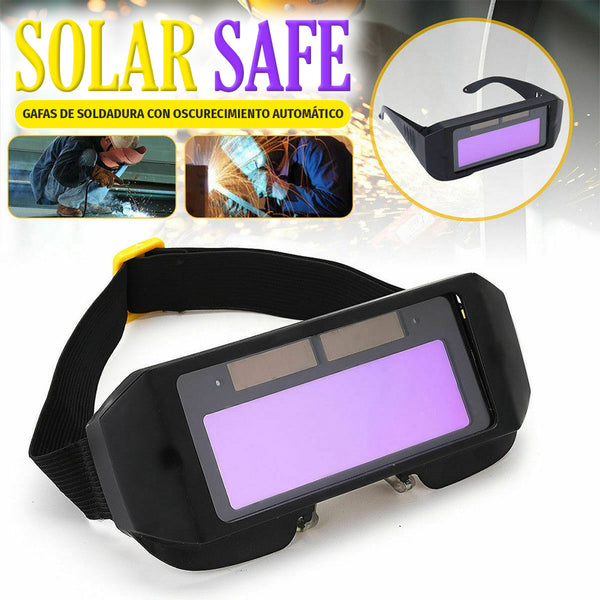 SolarSafe™ - Gafas de soldadura con oscurecimiento automático