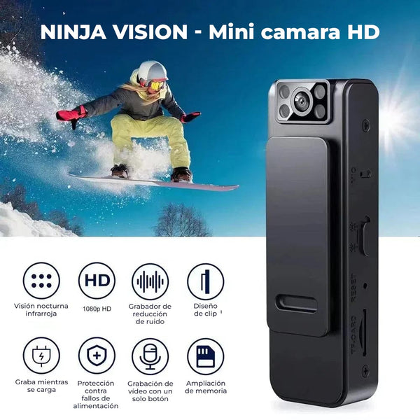 NinjaVision™ - Mini camara HD