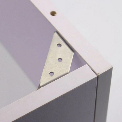 TriStab™ - CONECTOR DE ESQUINA UNIVERSAL PARA MUEBLES DE ACERO INOXIDABLE