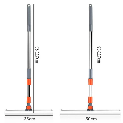 CLEANSWIFT 2-IN-1™ - ESCOBILLA MÁGICA DE DOBLE FUNCIÓN - BARRE Y ELIMINA EL AGUA