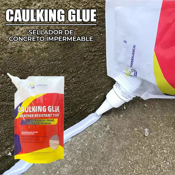 CaulkingGlue™ - Sella grietas en segundos