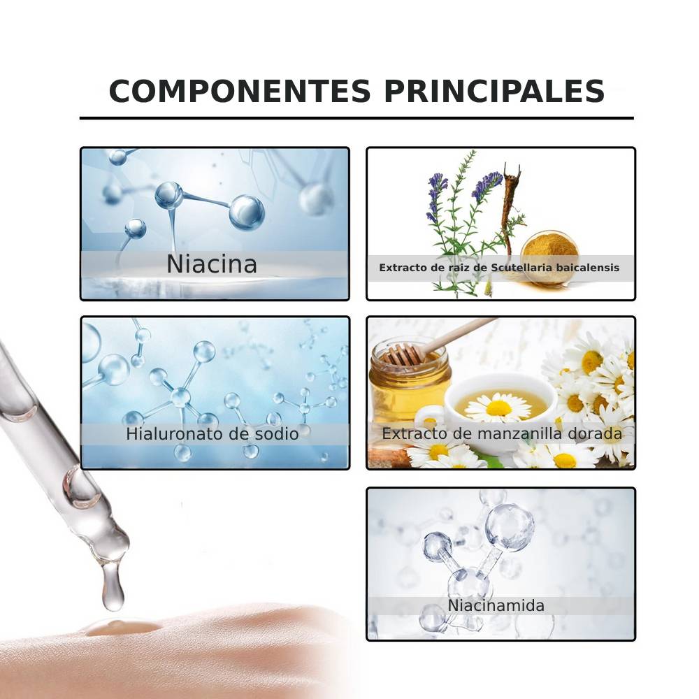 NiaRadiante™ - Suero suavizante de la piel