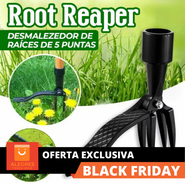 RootReaper™ - Desmalezedor de raíces de 5 puntas