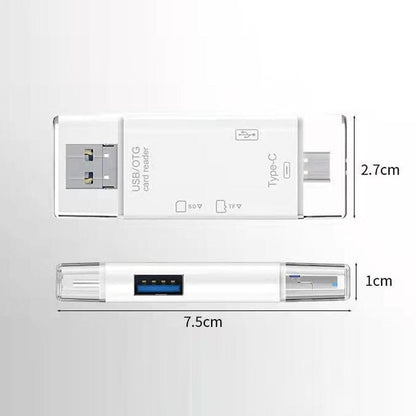 Memoryfast - LECTOR DE TARJETAS 6 EN 1