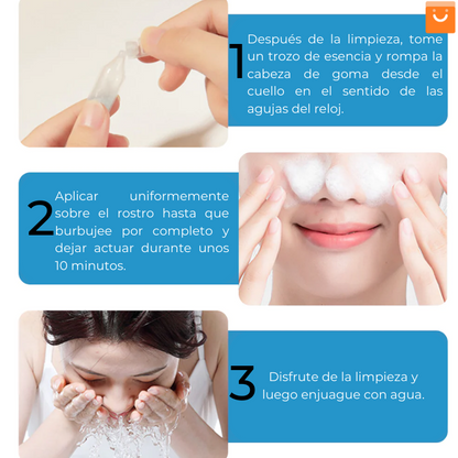CleanFace™- Suero limpiador en espuma
